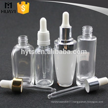 50ml Clear Transparent Essential Oil Glass Dropper Bottle